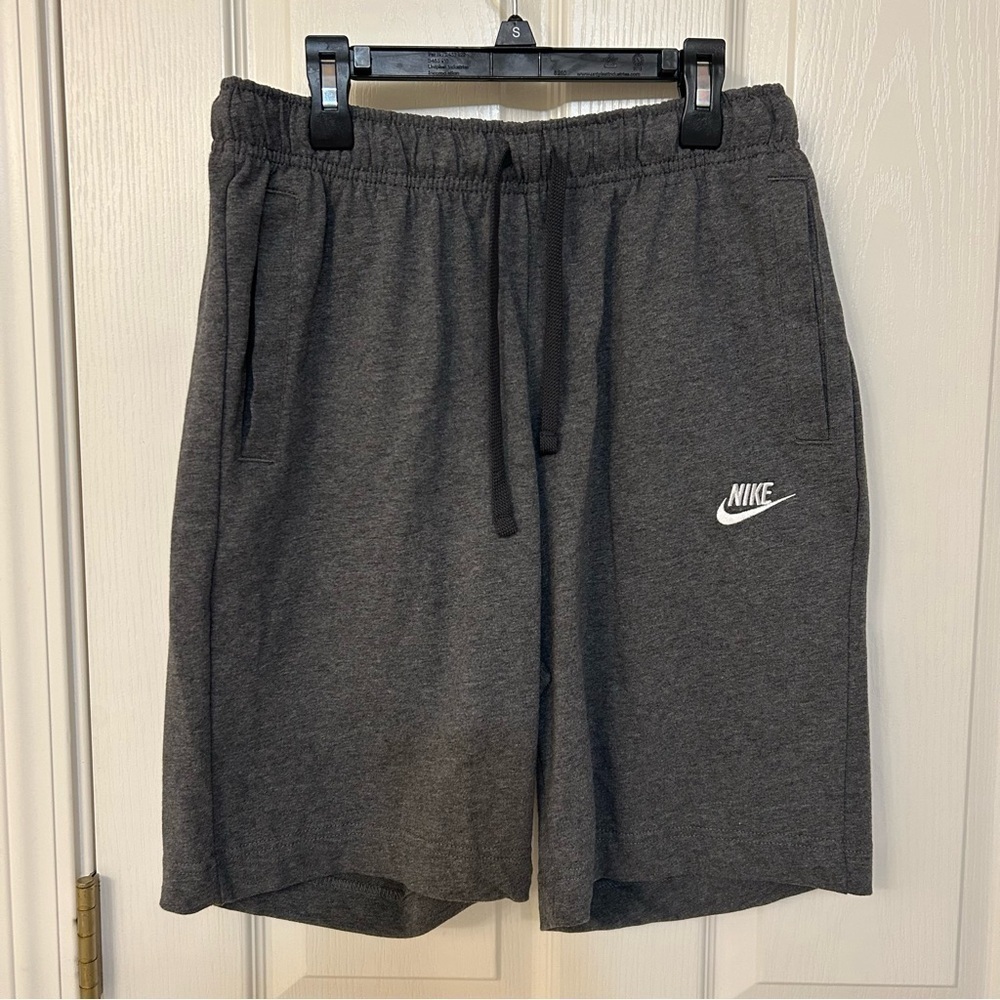 Nike Men's Shorts Standard Fit at Knee high in Gray Size S - Picture 5 of 10